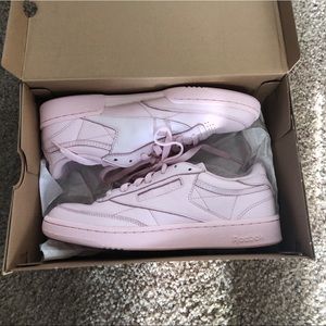 Baby Pink Reebok Sneakers